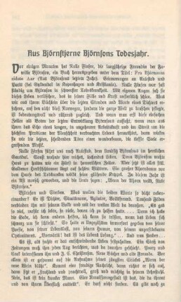 196-202 Aus Björnstjerne Björnsons Todesjahr