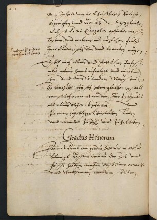 Gradus Honorum.