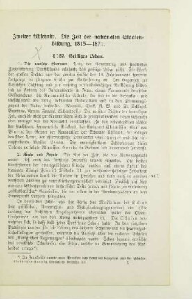 Zweiter Abschnitt. Die Zeit der nationalen Staatenbildung, 1815-1871