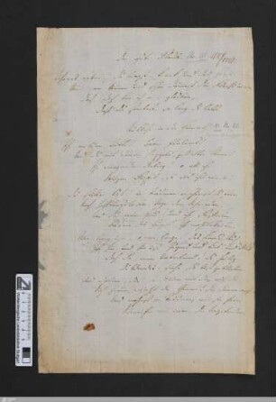 Rükkehr in die Heimath : [Ausz.]; Verse 1-16; [StA 2,29/439]