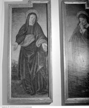 Trauernde Maria einer Kreuzigungsgruppe