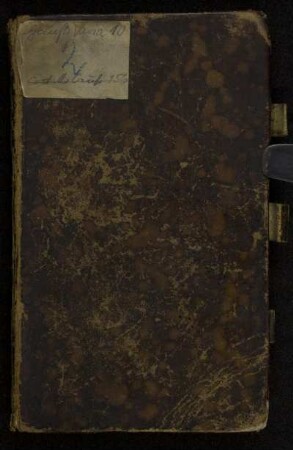Memorandum Buch (Manuskripttitel), Göttingen