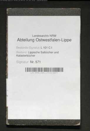 Neubewertung einzelner Grundstücke in Siebenhöfen, Herrentrup, Höntrup und Wellentrup, um 1858