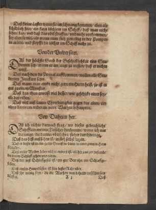 Von Daheim her.