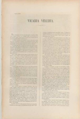 Tavola XXVI. Vicaria Vecchia