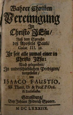 Wahrer Christen Vereinigung in Christo Jesu