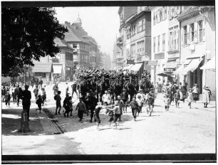 Freiburg i. Br.: Herrenstraße vor 1914