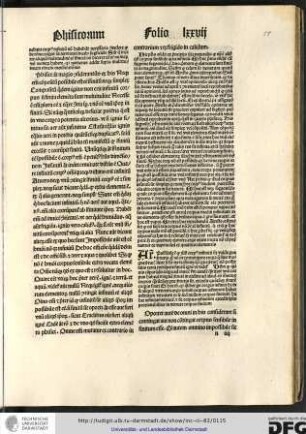 Phisice autem magis considerantibus ex his, neque enim compositum possibile est esse infinitum neque simplex.