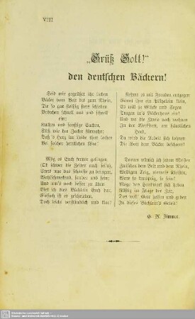 "Grüß Gott!" den deutschen Bäckern!