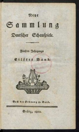 Johanna von Montfaucon : Ein romantisches Gemählde aus dem vierzehnten Jahrhundert, in fünf Acten