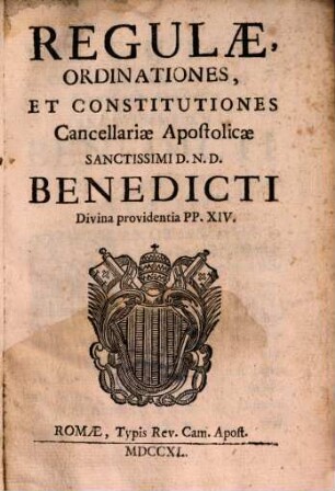 Regulae ordinat constitut can. apostol