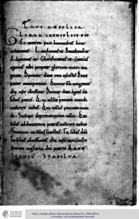 Gloria und Credo