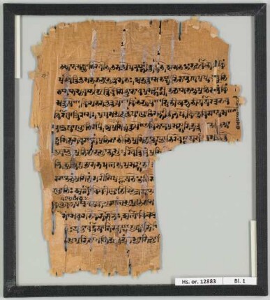 Birkenrinden-Handschrift. Fragment.