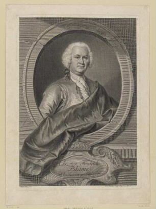 Bildnis des Christian Friedrich Blume