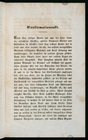 11-23, Confirmationsakt.