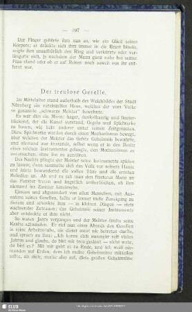 Der treulose Geselle