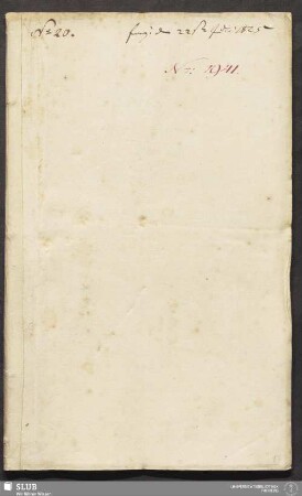 Beschreibung der gangbaren Grubenbaue der Berggebäude Reichen Bergseegen Fdgrbe und Unterhaus Sachsen samt Johannes Fdgbe - 18.6598 4.