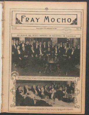 En honor del nuevo ministro de Hacienda de Paraguay