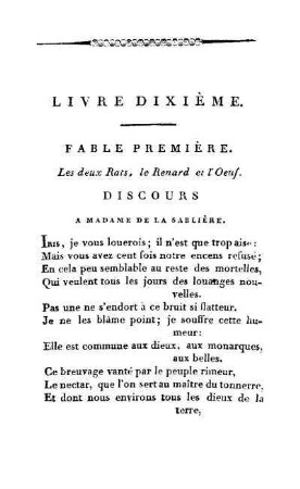 Livre dixième [bis Livre XII]