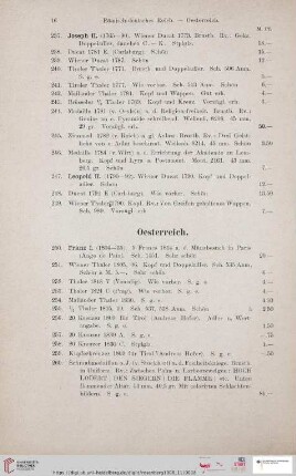 Oesterreich (Nr. 250-284)