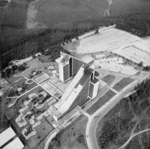 Interhotel Panorama in Oberhof : Blickrichtung Nordwesten