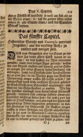 213-232, Das fünffte Capitel.
