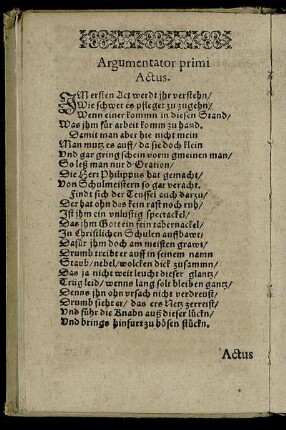[Actus Primus. - Actus Secundus.]
