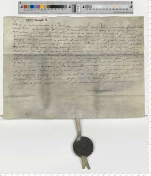 Präsentation an Propst Jacob Schomaker für die 1. Vikarie am Katharinen Altar zu St. Johannis [lat].