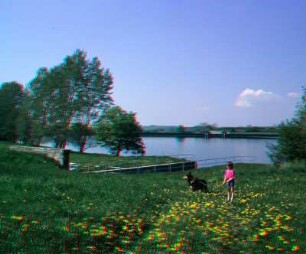 Wasserläufe Freiberg: Oberer Großhartmannsdorfer Teich, Zulauf u. Röschen-Mundloch