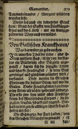 Von Gallischen Kranckheiten.