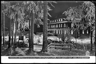 Bärenfels im Erzgebirge, Kurhausanlage Kaiserhof bei Kipsdorf