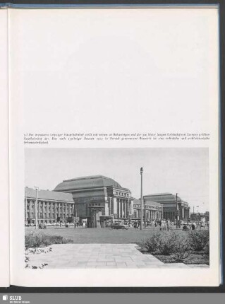 Der imposante Leipziger Hauptbahnhof