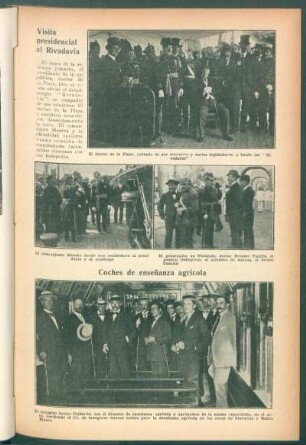Visita presidencial al Rivadavia
