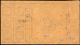 Villa, Kairo (?): Deckengestaltung Kassettendecke