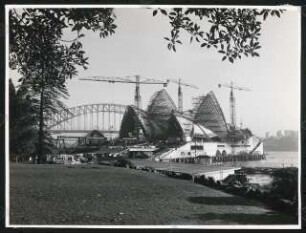Opernhaus, Sydney: Baustelle
