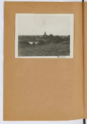 Sperenberg: Ansicht (aus: Skizzen- und Fotoalbum 29)
