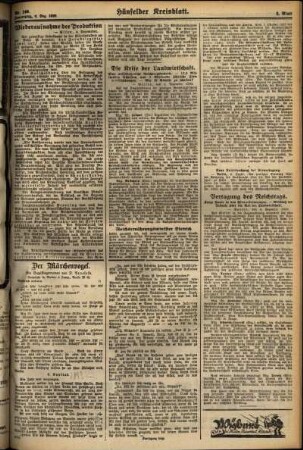 Zweite Ausgabe vom Donnerstag, den 06. Dezember 1928.