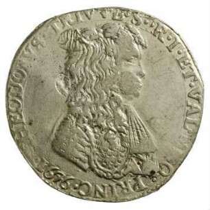 Münze, 1/2 Taler, Tallero, 1676