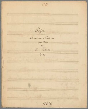 Nocturnes, Nr. 2, Klavier. - BSB Mus.Schott.Ha 12049-3
