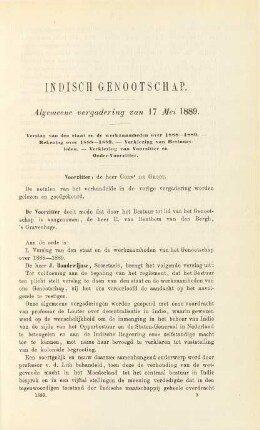 Algemeene vergadering van 17 Mei 1889