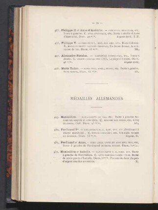 Médailles allemandes