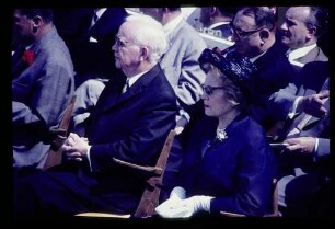 Heinrich Lübke/Frau 1.5.66.