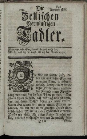 1742. Das Funfzigste Stük.