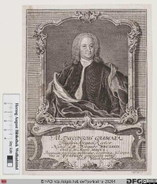 Bildnis Theophilus Grabener