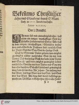 Bekenntnis Christlicher