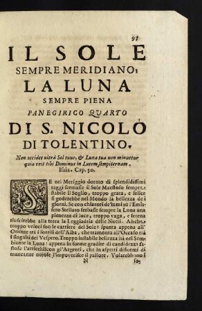 97-128, IV. Il Sole Sempre Meridiano, La Luna Sempre Piena