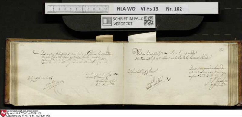 Stammbuch des Johann Christian Wilhelm Schütze aus                            Braunschweig
