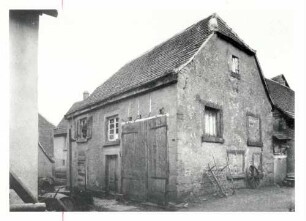 Massenbachhausen, HN; Synagoge, Außenansicht
