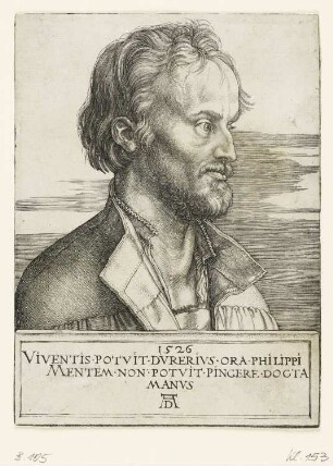 Bildnis Philipp Melanchthon