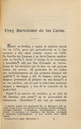 Vida de las Casas obispo que fue de chiapa